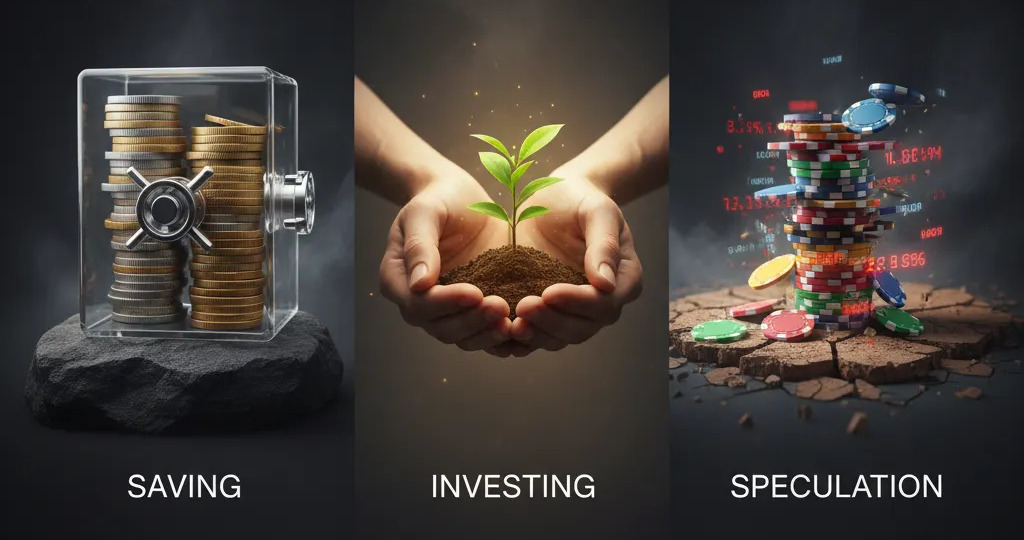 Menabung, Investasi, dan Spekulasi: Apa Bedanya?